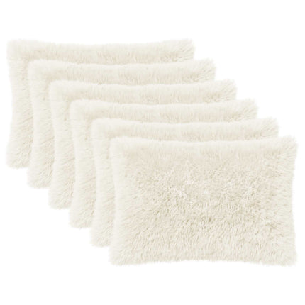 Kudde med kudde HEERLEN 6 st Vit PV Fleece