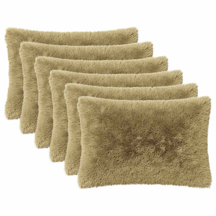 Kudde med kudde HEERLEN 2 st Ljusgrå PV Fleece