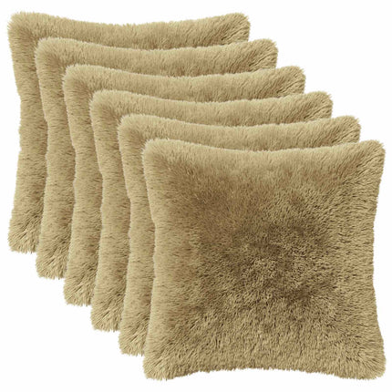 Kudde med kudde HEERLEN 6 st Ljusgrå PV Fleece