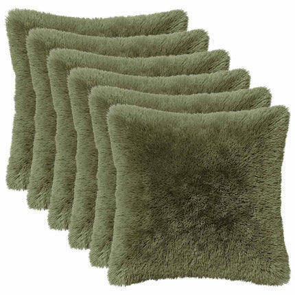 Kudde med kudde HEERLEN 12 st Grön PV Fleece