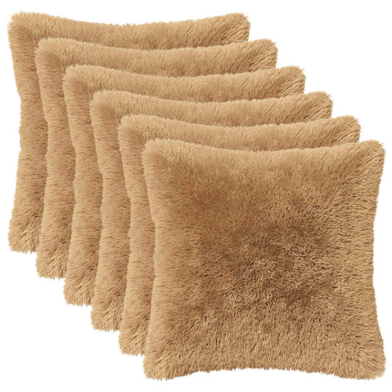 Kudde med kudde HEERLEN 12 st Taupe PV Fleece