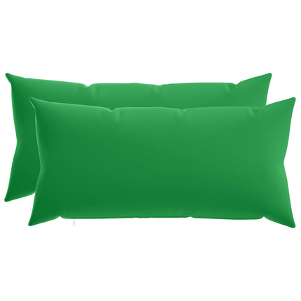 Kasta Kudde 2 st HEERLEN Grön 40 x 70 cm Polyester