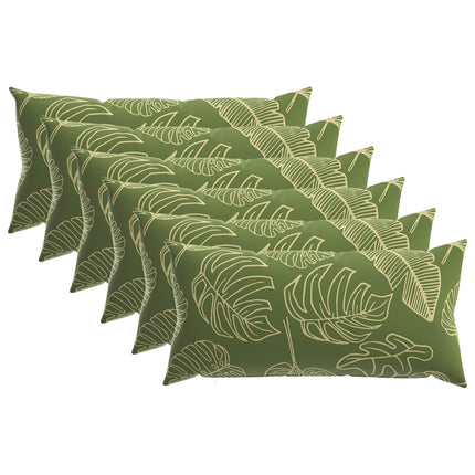 Kasta Kudde 6 st HEERLEN Bladdesign 40 x 70 cm Polyester