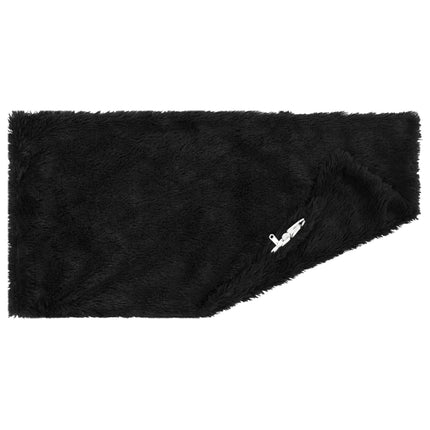 Kudde med kudde HEERLEN 6 st Svart PV Fleece