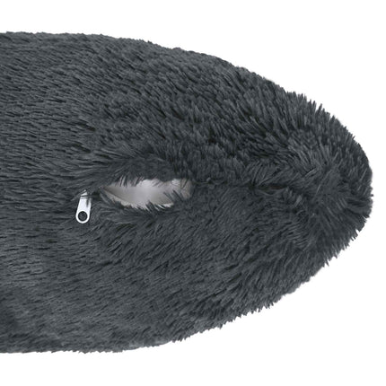 Kudde med kudde HEERLEN 2 st Antracit PV Fleece
