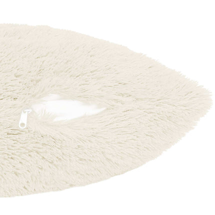 Kudde med kudde HEERLEN 2 st Vit PV Fleece
