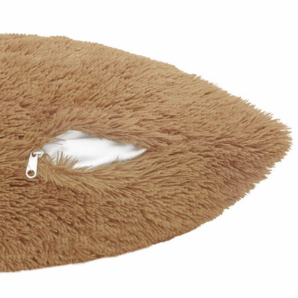 Kudde med kudde HEERLEN 6 st Taupe PV Fleece