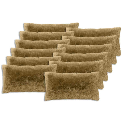 Kudde med kudde HEERLEN 2 st Ljusgrå PV Fleece