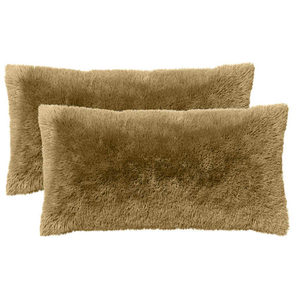 Kudde med kudde HEERLEN 12 st Ljusgrå PV Fleece