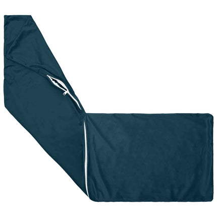 Kudde med kudde HEERLEN Blå 40 x 145 cm Sammet