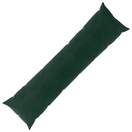 Kudde med kudde HEERLEN Mörkgrön 40 x 145 cm Sammet