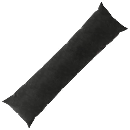 Kudde med kudde HEERLEN Svart 40 x 145 cm Sammet
