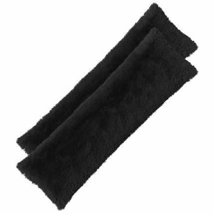 Kudde med kudde HEERLEN Svart 40 x 145 cm PV Fleece