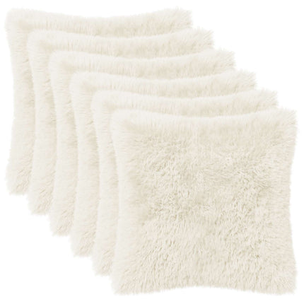 Kudde med kudde HEERLEN 6 st Vit PV Fleece