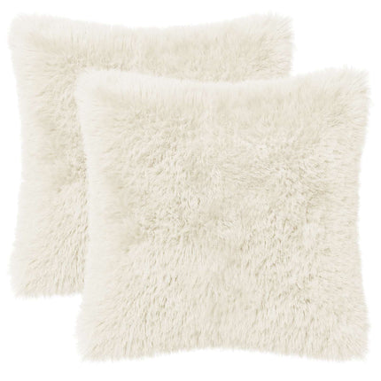 Kudde med kudde HEERLEN 12 st Vit PV Fleece