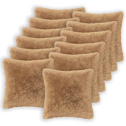 Kudde med kudde HEERLEN 12 st Taupe PV Fleece