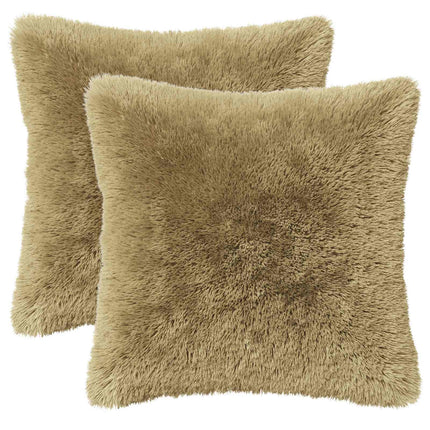 Kudde med kudde HEERLEN 12 st Ljusgrå PV Fleece
