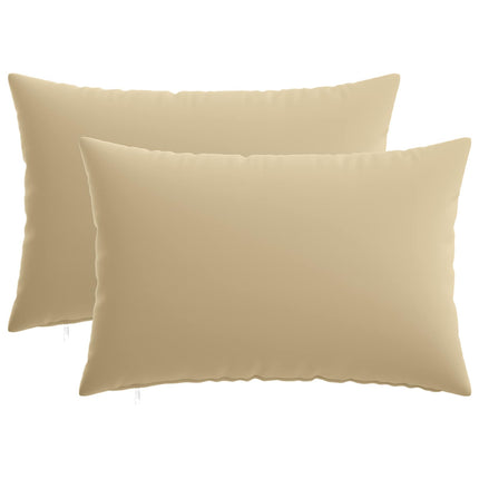 Kasta Kudde 2 st HEERLEN Beige 50 x 75 cm Polyester