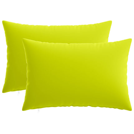 Kasta Kudde 2 st HEERLEN Klart grön. 50 x 75 cm Polyester