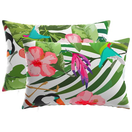 Kasta Kudde 2 st HEERLEN Flerfärgsdesign 50 x 75 cm Polyester