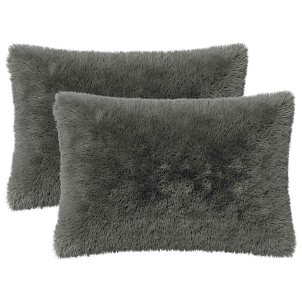 Kudde med kudde HEERLEN 2 st Ljusgrön PV Fleece