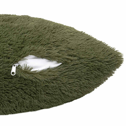 Kudde med kudde HEERLEN 2 st Grön PV Fleece
