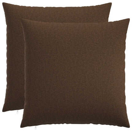 Kasta Kudde 2 st HEERLEN Brun 60 x 60 cm Tyg