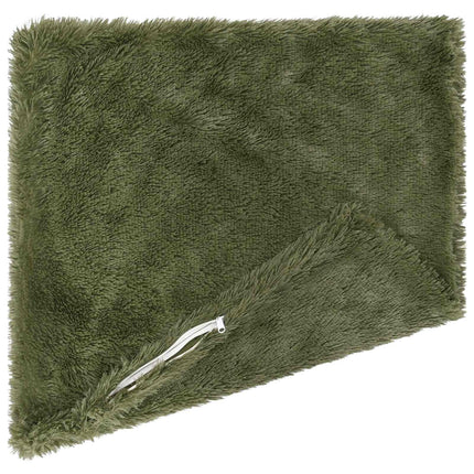 Kudde med kudde HEERLEN 2 st Grön PV Fleece