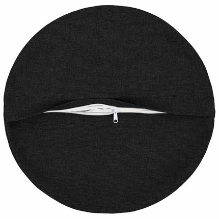 Kasta Kudde 6 st HEERLEN Svart Diam. 40 cm Tyg