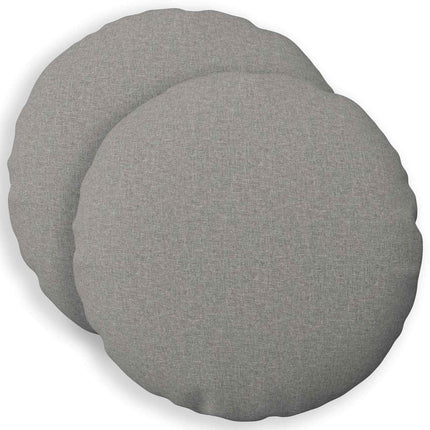 Kasta Kudde 2 st HEERLEN Moln Grå Diam. 50 cm Tyg