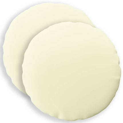 Kasta Kudde 2 st HEERLEN Gräddvit Diam. 50 cm Polyester