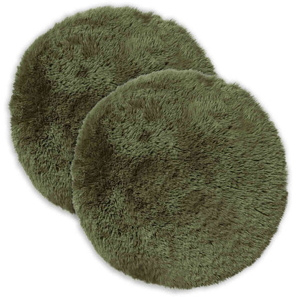 Kudde med kudde HEERLEN 6 st Grön PV Fleece