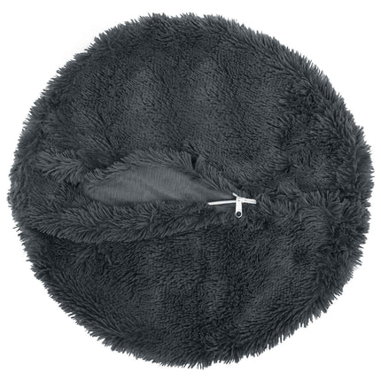 Kudde med kudde HEERLEN 2 st Antracit PV Fleece