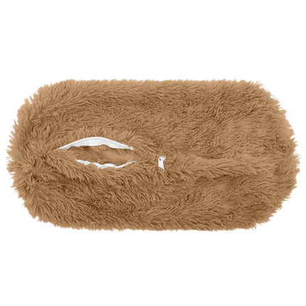 Kudde med kudde HEERLEN 6 st Taupe PV Fleece