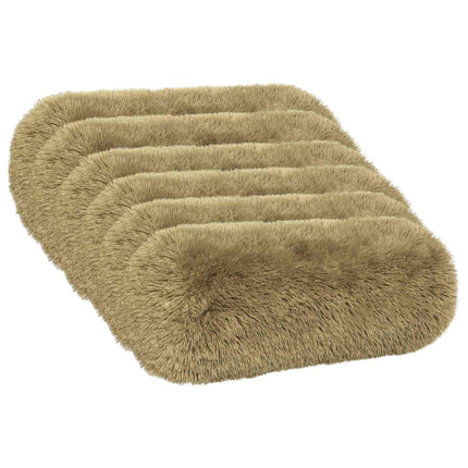 Kudde med kudde HEERLEN 6 st Ljusgrå PV Fleece