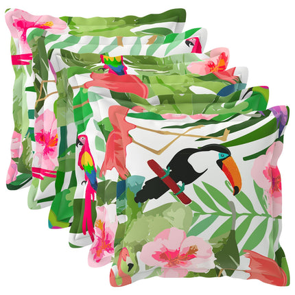 Kasta Kudde 6 st HOUTEN Flerfärgsdesign 30 x 30 cm Polyester