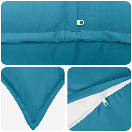 Kasta Kudde 6 st HOUTEN Ljusblå 40 x 60 cm Polyester