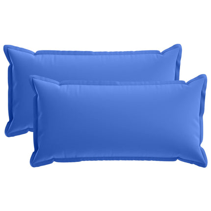 Kasta Kudde 2 st HOUTEN Kungsblå 40 x 80 cm Polyester