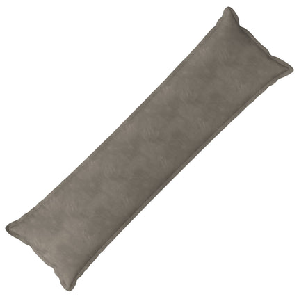 Kudde med kudde HOUTEN Ljusgrå 40 x 145 cm Sammet