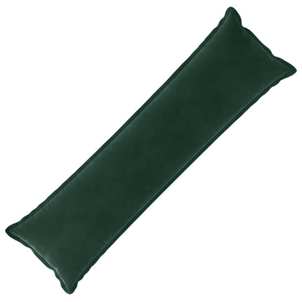 Kudde med kudde HOUTEN Mörkgrön 40 x 145 cm Sammet