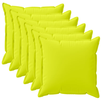 Kasta Kudde 6 st HOUTEN Klart grön. 45 x 45 cm Polyester