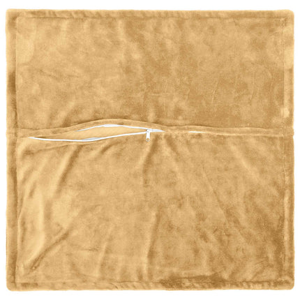 Kasta Kudde 6 st HOUTEN Taupe 45 x 45 cm Flanell