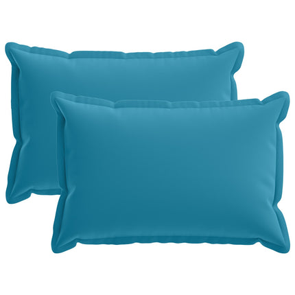 Kasta Kudde 2 st HOUTEN Ljusblå 50 x 75 cm Polyester