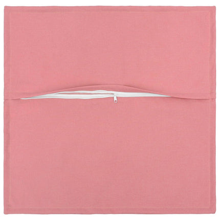Kasta Kudde 2 st HOUTEN Rosa 60 x 60 cm Faux Linne