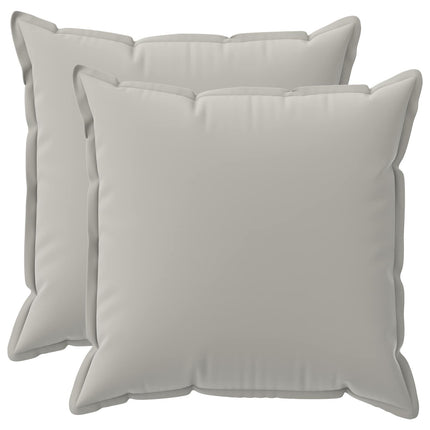 Kasta Kudde 2 st HOUTEN Grå 65 x 65 cm Polyester