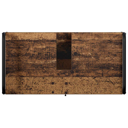 Badrumsskåpsset 3 st Gammalt trä 40 x 36 x 109,5 cm