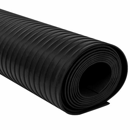 Golvmatta Svart 1,5 x 2 m Gummi