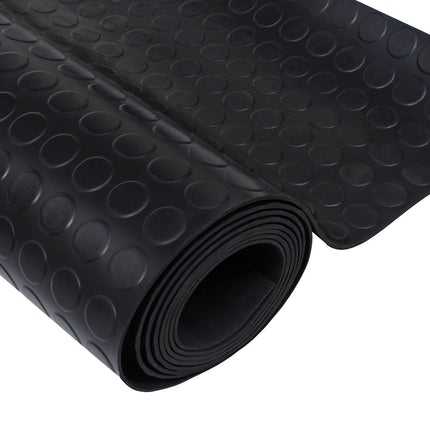Golvmatta Svart 1,5 x 2 m Gummi