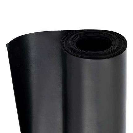 Golvmatta Svart 1,2 x 2 m Gummi