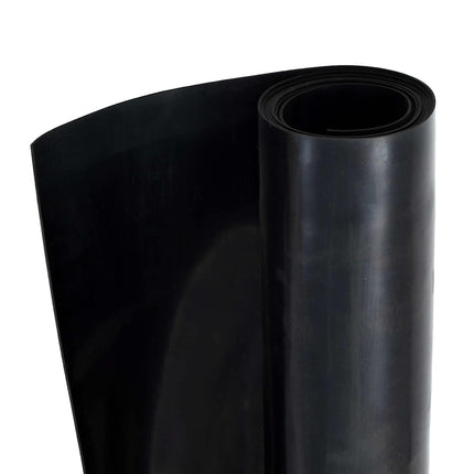 Golvmatta Svart 1,2 x 5 m Gummi